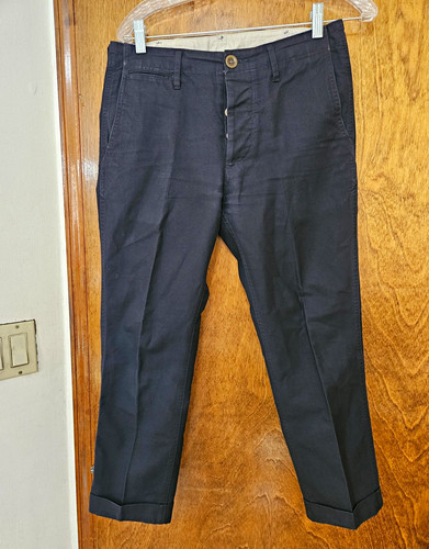 Visvim navy twill - twill, chino