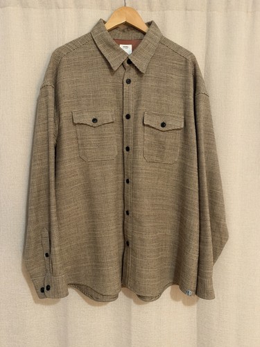 Visvim lumber shirt wool - lumber, linen