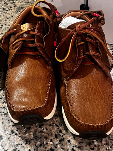 Visvim fbt brown leather moc - visvim,