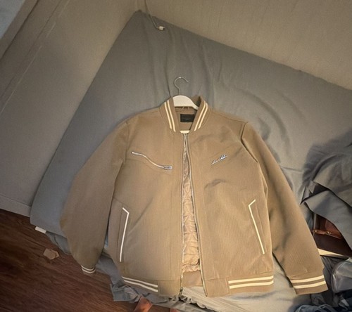 Visvim beige woven bomber - beige,
