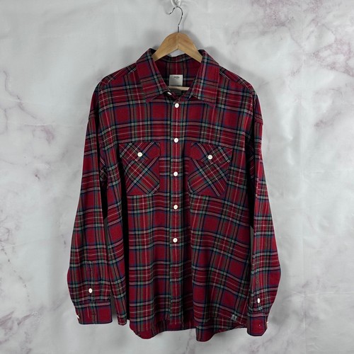 Visvim shirt lumber elk - shirt, red